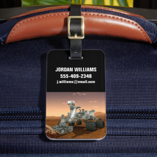 Mars Wissenschaftslabor Neugier Rover. 4 Gepäckanhänger