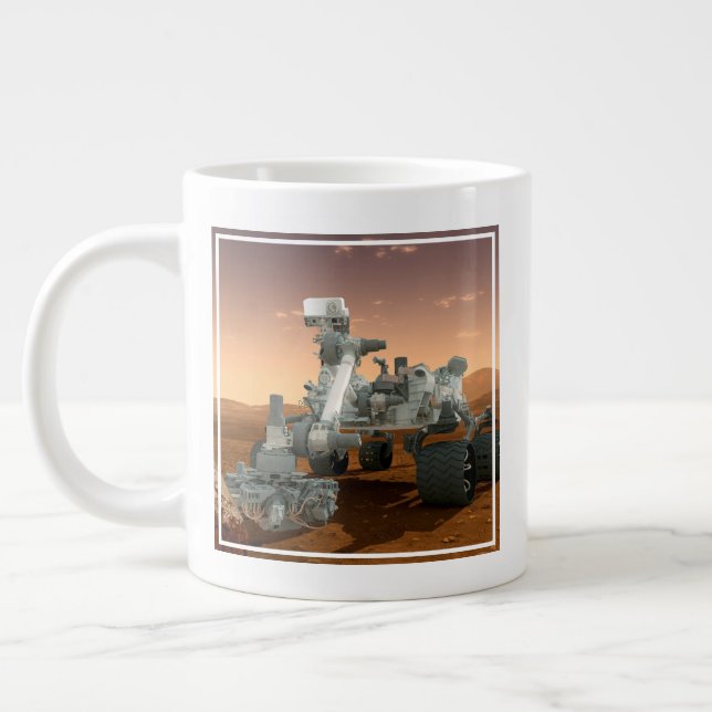 Mars Wissenschaftslabor Neugier Rover. 4 Jumbo-Tasse (Links)