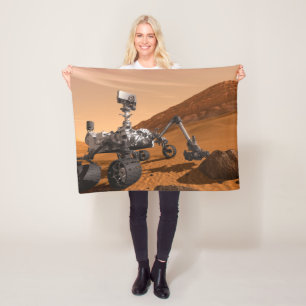 Mars Wissenschaftslabor Neugier Rover. Fleecedecke