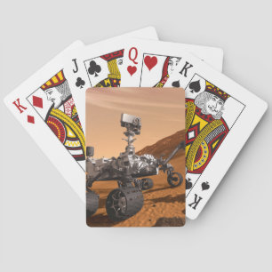 Mars Wissenschaftslabor Neugier Rover. Spielkarten