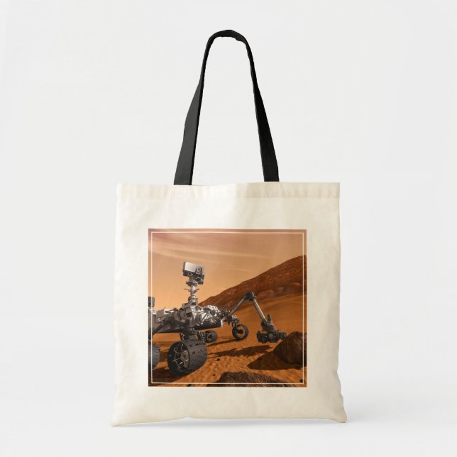 Mars Wissenschaftslabor Neugier Rover. Tragetasche (Vorne)