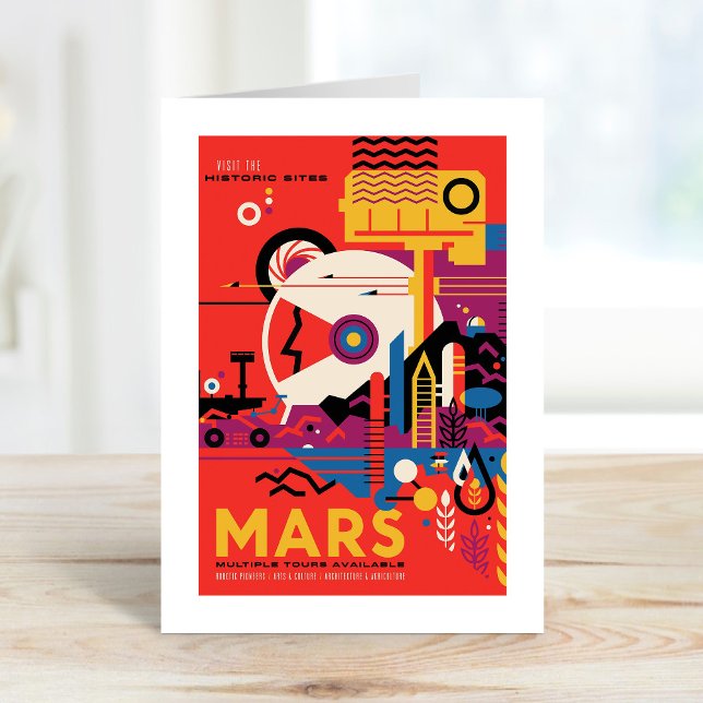 Mars | Zukunftsvisionen der NASA Karte (Von Creator hochgeladen)