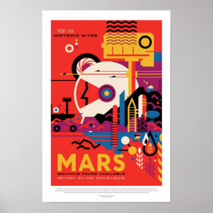 Mars   Zukunftsvisionen der NASA Poster