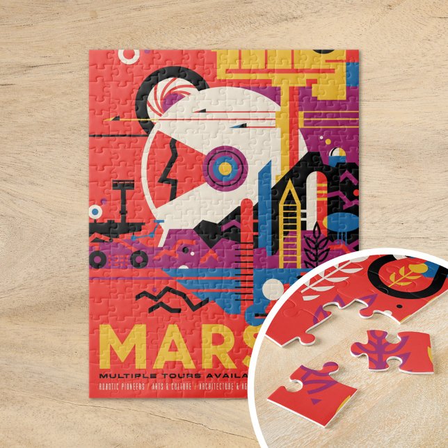 Mars | Zukunftsvisionen der NASA Puzzle (Von Creator hochgeladen)