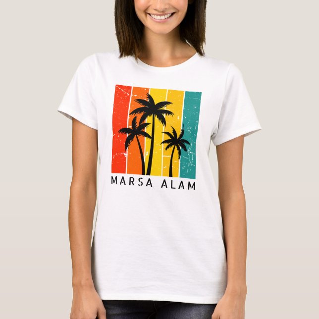 Marsa Alam-Vintager T - Shirt (Vorderseite)