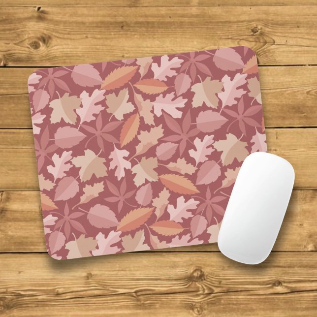 Marsala-Blätter Mousepad (Von Creator hochgeladen)