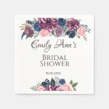 Marsala Blush Pink Navy Peonies Brautparty