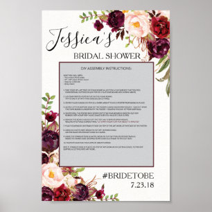 Marsala Foto Prop Plakatrahmen Poster