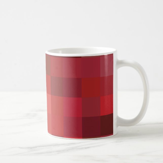 Marsala Licht-und Dunkelheits-Farbpalette Tasse (Rechts)