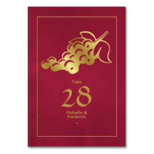 Marsala und Gold Weinprobe