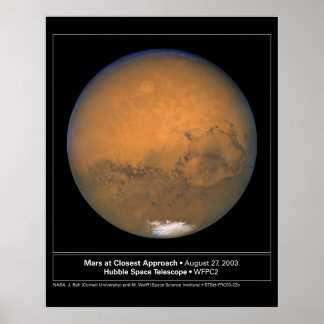 MarsAtClosestApproach-2003-22b Poster