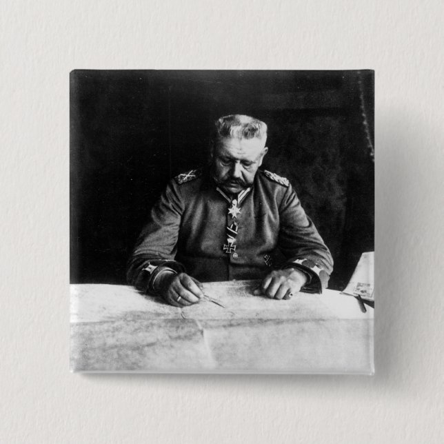 Marschall Paul von Hindenburg, 1914 Button (Vorderseite)