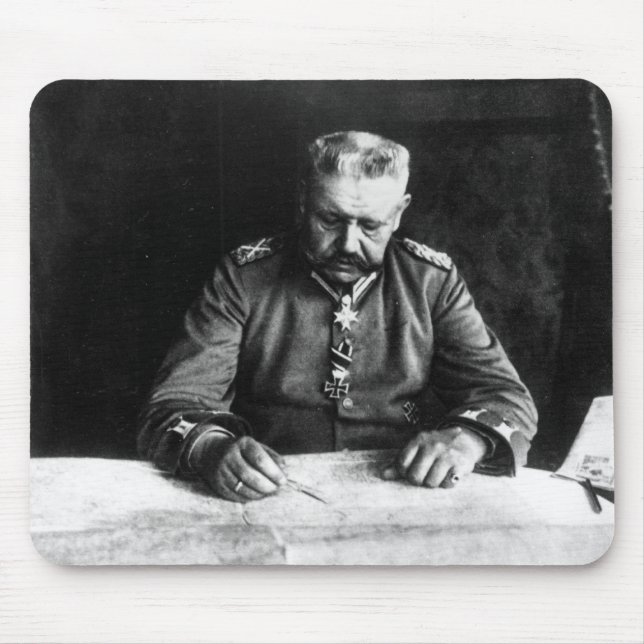 Marschall Paul von Hindenburg, 1914 Mousepad (Vorne)