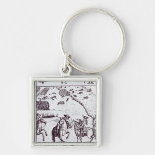 Marschall-Tallard genommener Gefangener Schlüsselanhänger