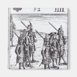 Marschall Tallard und andere französische Generä Magnet