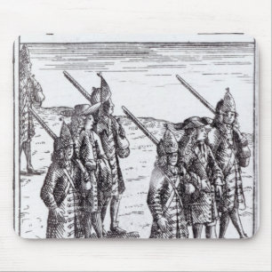 Marschall Tallard und andere französische Generäle Mousepad