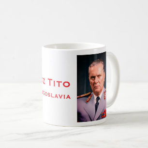 Marschall Tito - Jugoslawien Geschichte, SFRJ Nost Kaffeetasse