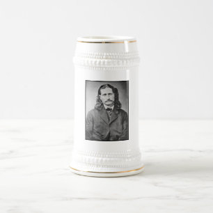 Marschall Wild Bill Hickok Old West Revolverheld Bierglas