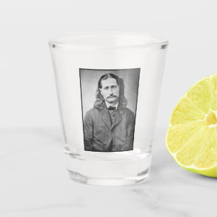 Marschall Wild Bill Hickok Old West Revolverheld Schnapsglas