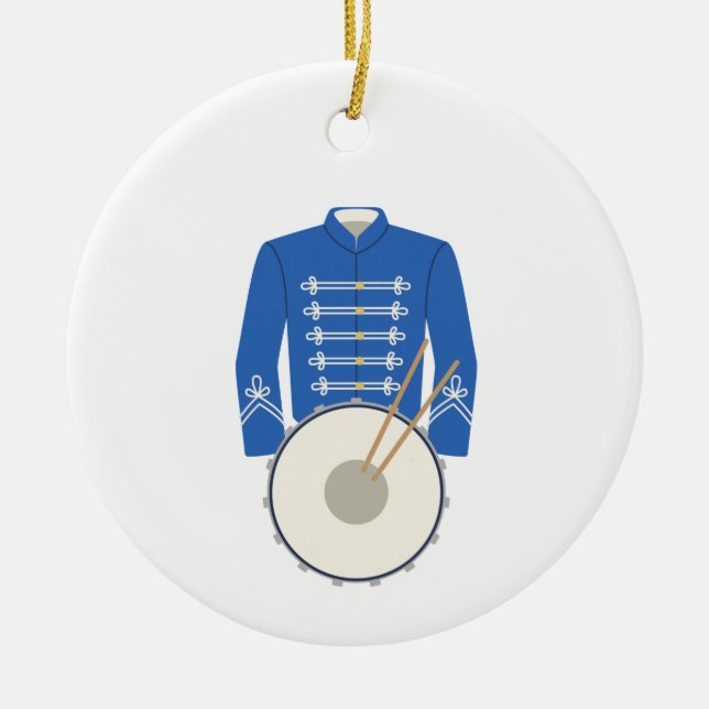 Marschband Keramik Ornament (Vorne)