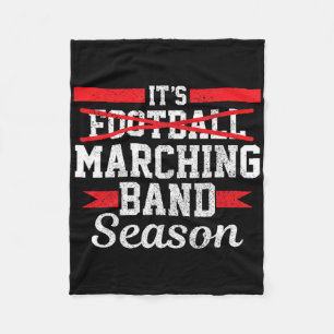 Marschband-Saison Nicht Fußball Lustige High Schoo Fleecedecke