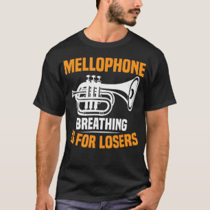 Marschblaskapelle Blechblasinstrument Atmung Mello T-Shirt