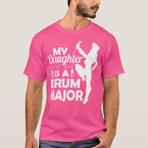 Marschierende Kapelle Meine Tochter ist der Drum M T-Shirt