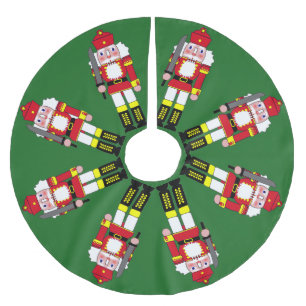 Marschierende Nussknacker Polyester Weihnachtsbaumdecke