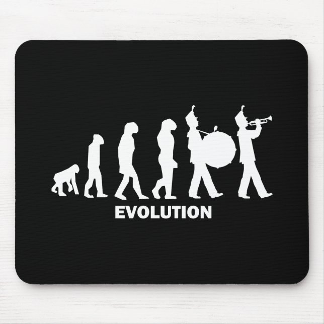 marschierendes Band der Evolution Mousepad (Vorne)