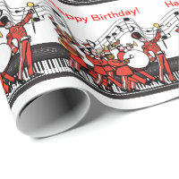 Marschierendes Band-Horn-Klavier-und