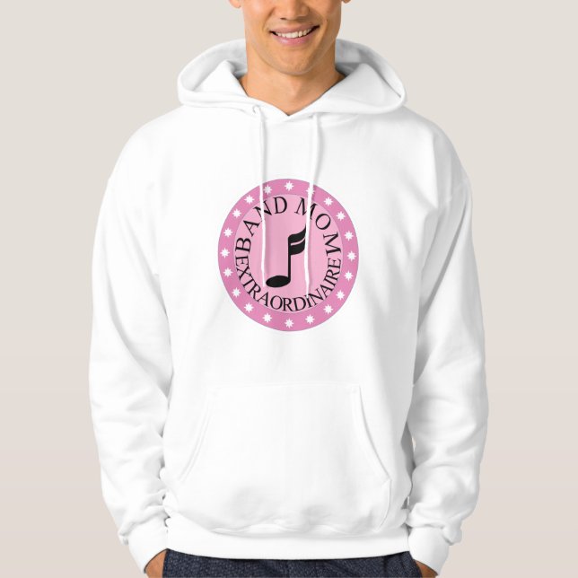 Marschierendes Band-Mama Extraordinaire Hoodie (Vorderseite)