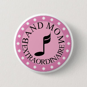 Marschierendes Band-Mama-Knopf Button