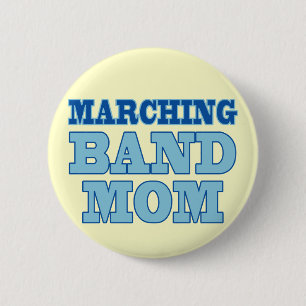 Marschierendes Band-Mama-Knopf Button
