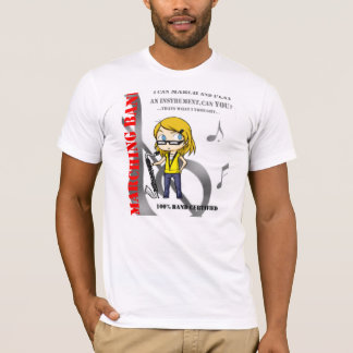 Marschierendes Band-Shirt-Bassklarinette T-Shirt