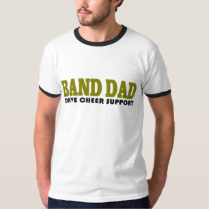 Marschierendes Band-Vater Suppport T-Shirt