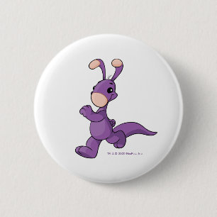 Marschierendes lila Blumaroo Button
