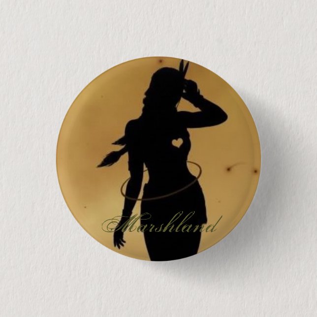 Marschland-Eingeboren-Knopf Button (Vorderseite)