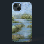 Marschland I iPhone 13 Hülle<br><div class="desc">Mit Blumen</div>