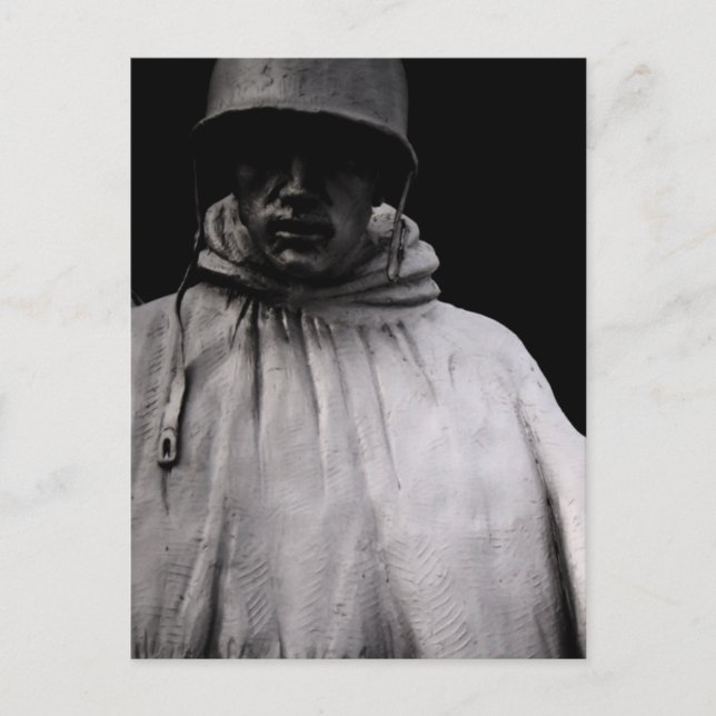 Marschsoldat Postkarte (Vorderseite)