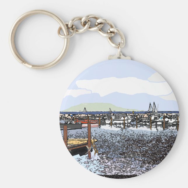 Marseillan Süd-Frankreich Schlüsselanhänger (Vorne)