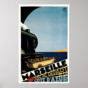 Marseille ~ Cote D'Azur Poster