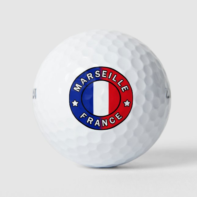 Marseille Frankreich Golfball (Vorderseite)