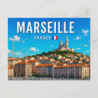 Marseille Frankreich Mittelmeerhafen Schönheit