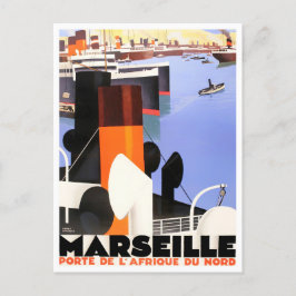 Marseille Frankreich Postkarte