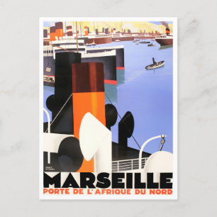 Marseille Frankreich Postkarte