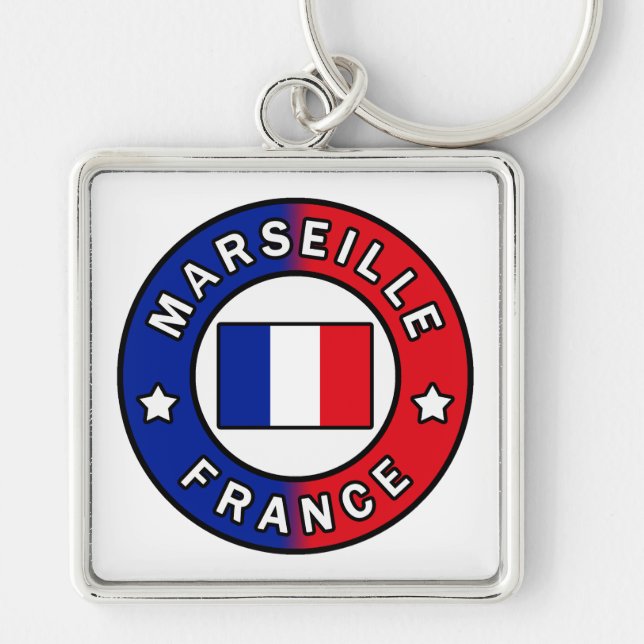 Marseille Frankreich Schlüsselanhänger (Vorne)