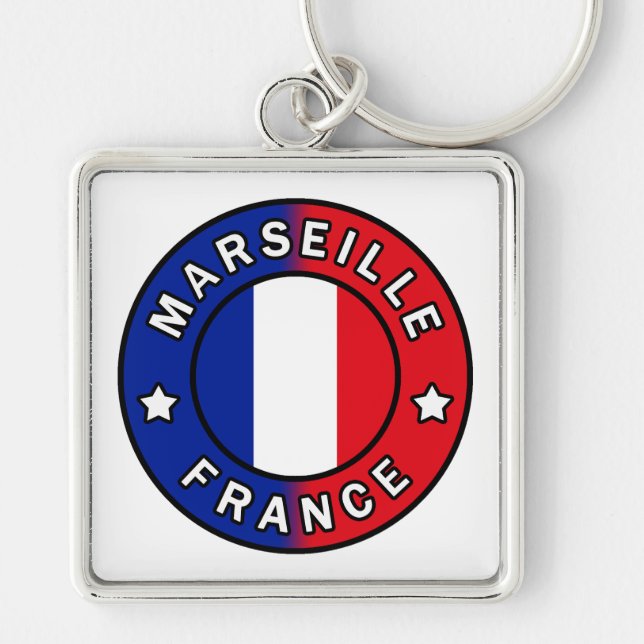 Marseille Frankreich Schlüsselanhänger (Vorne)