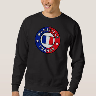 Marseille Frankreich Sweatshirt