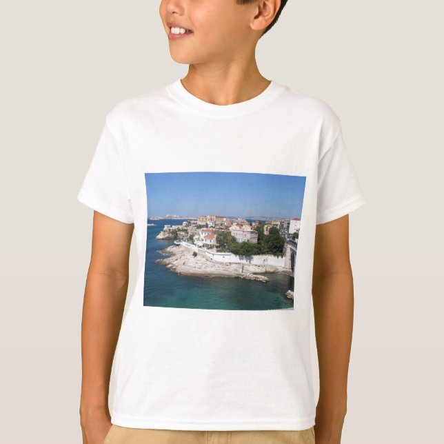Marseille Frankreich T-Shirt (Vorderseite)