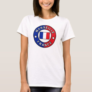 Marseille Frankreich T-Shirt